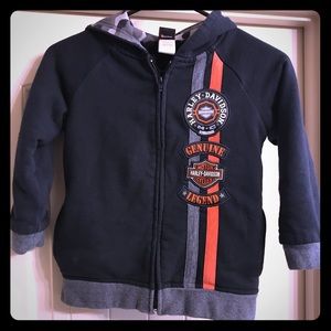Harley Davidson sherpa lined coat